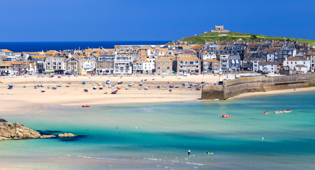Romantic Cornwall Holiday - Porthminster Beach at St. Ives